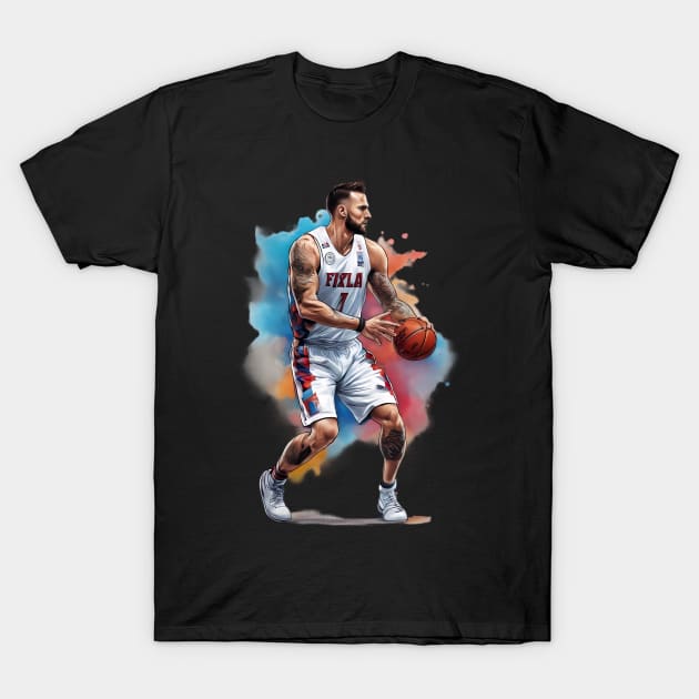 Basketball Shooter T-Shirt by animegirlnft